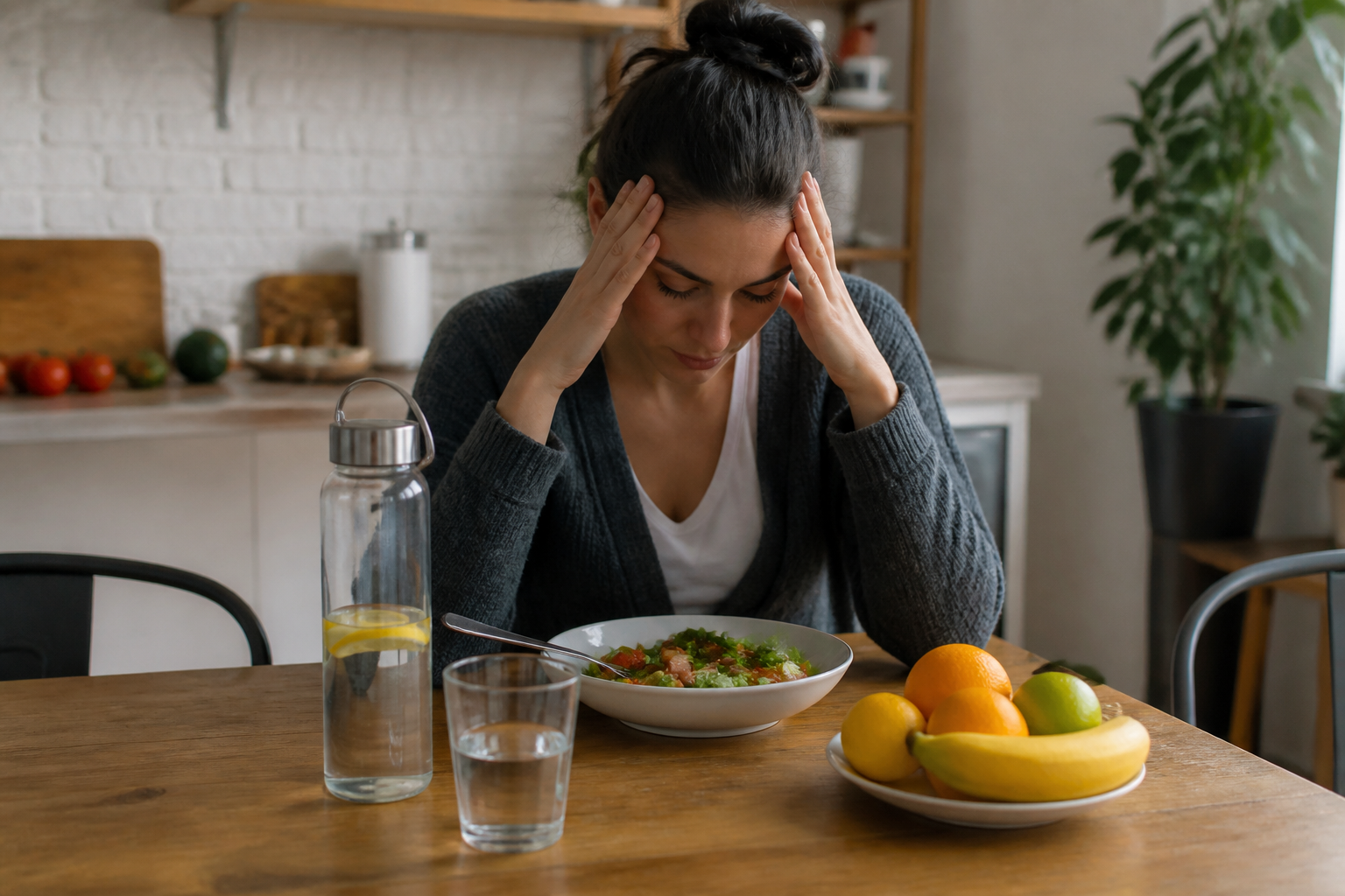 Voeding en hydratatie bij burn-out